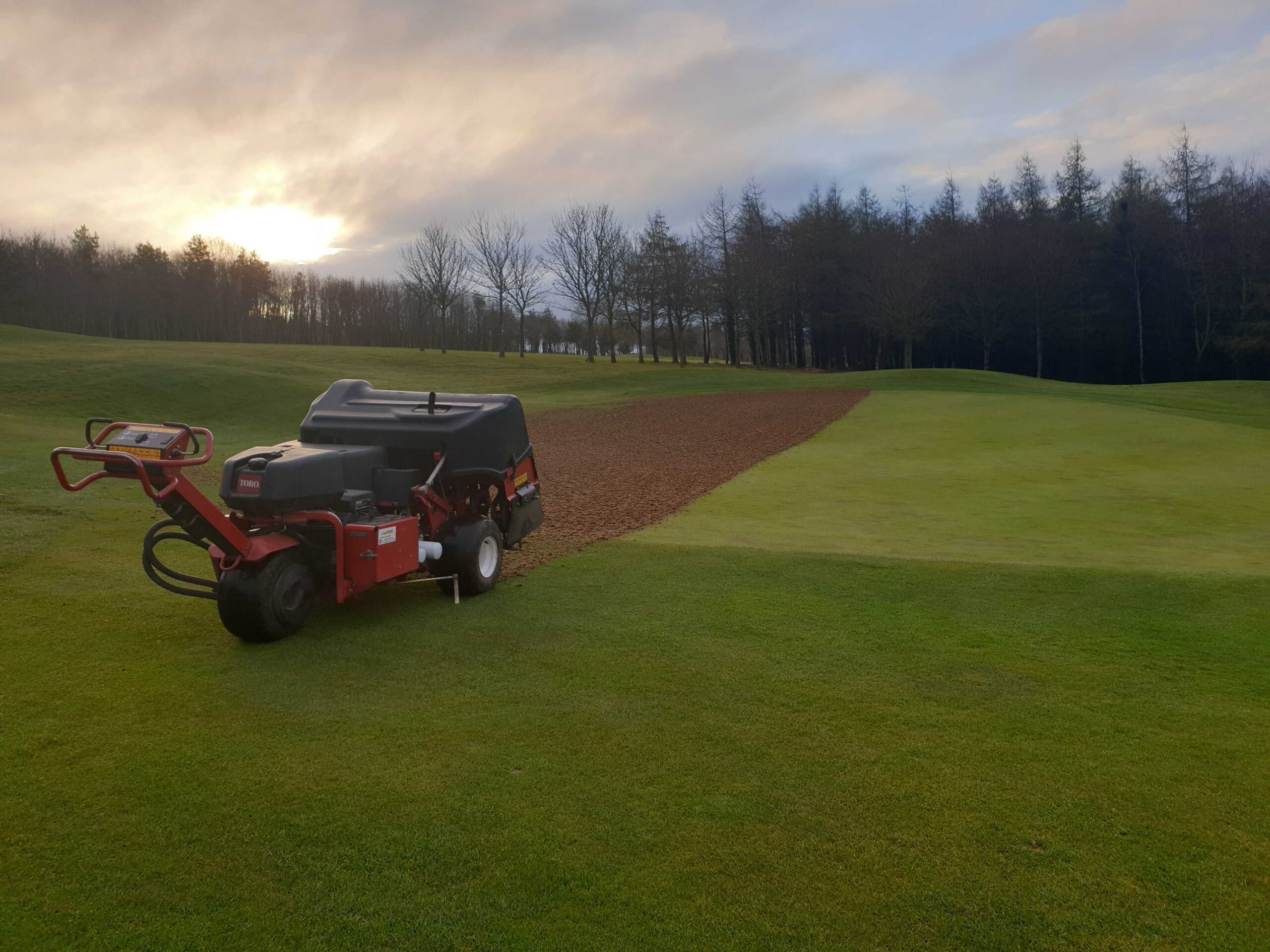 Hollow coring at Hollywood Lakes